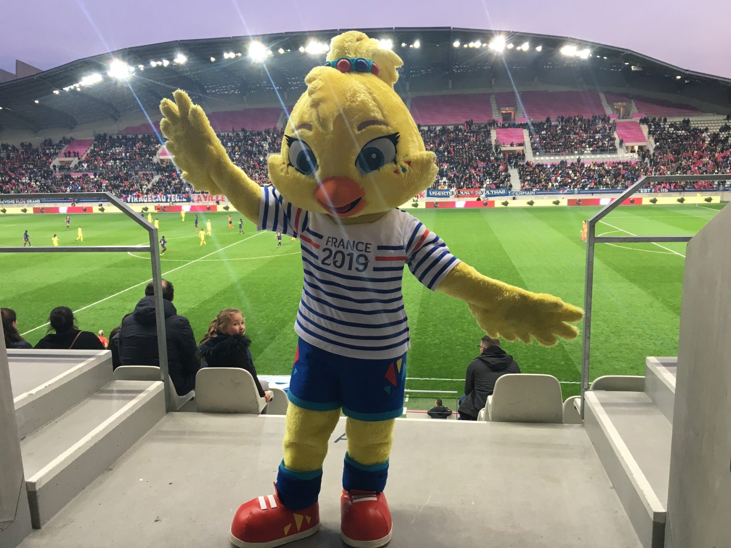 by Sophie Leclerc Tournée officielle Mascotte Ettie Women FIFA World Cup 2019