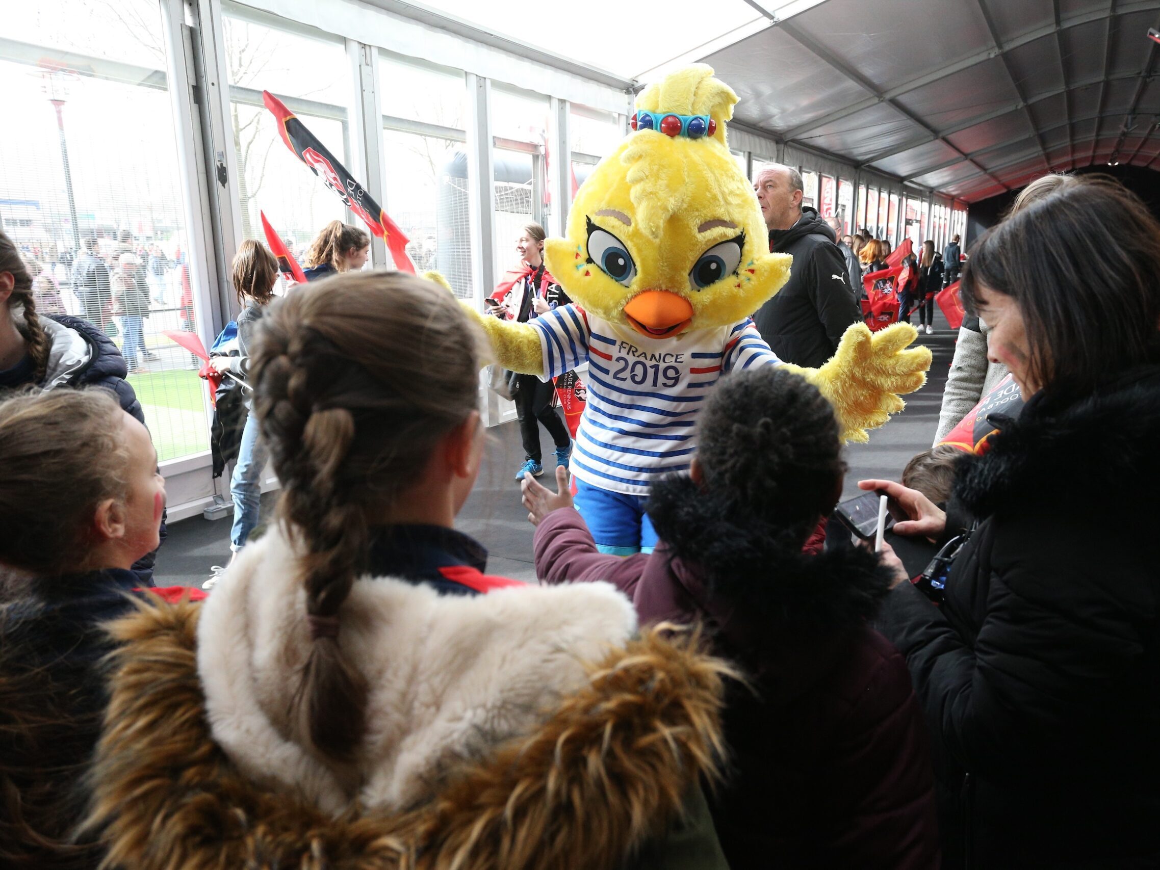 by Sophie Leclerc Tournée officielle Mascotte Ettie Women FIFA World Cup 2019
