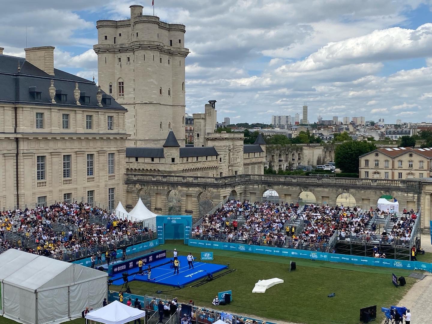 by Marine Loison Finale de la Coupe du Monde de Tir à l'Arc - Château de Vincennes 2022, FFTA