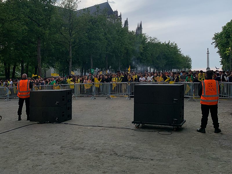 by Marine Loison Fan zone à Nantes, finale de la Coupe de France en 2023