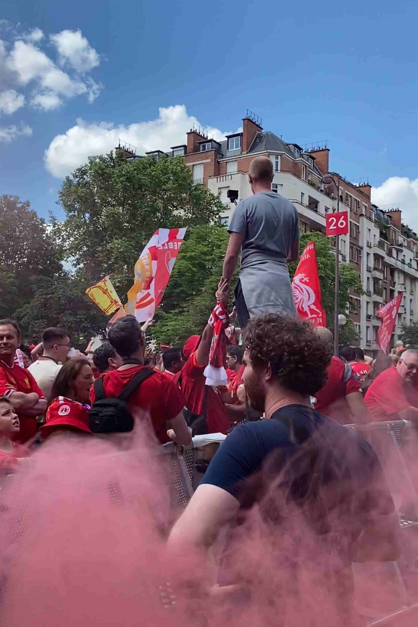 Fan zone Liverpool UEFA Finale Champions League 2022
