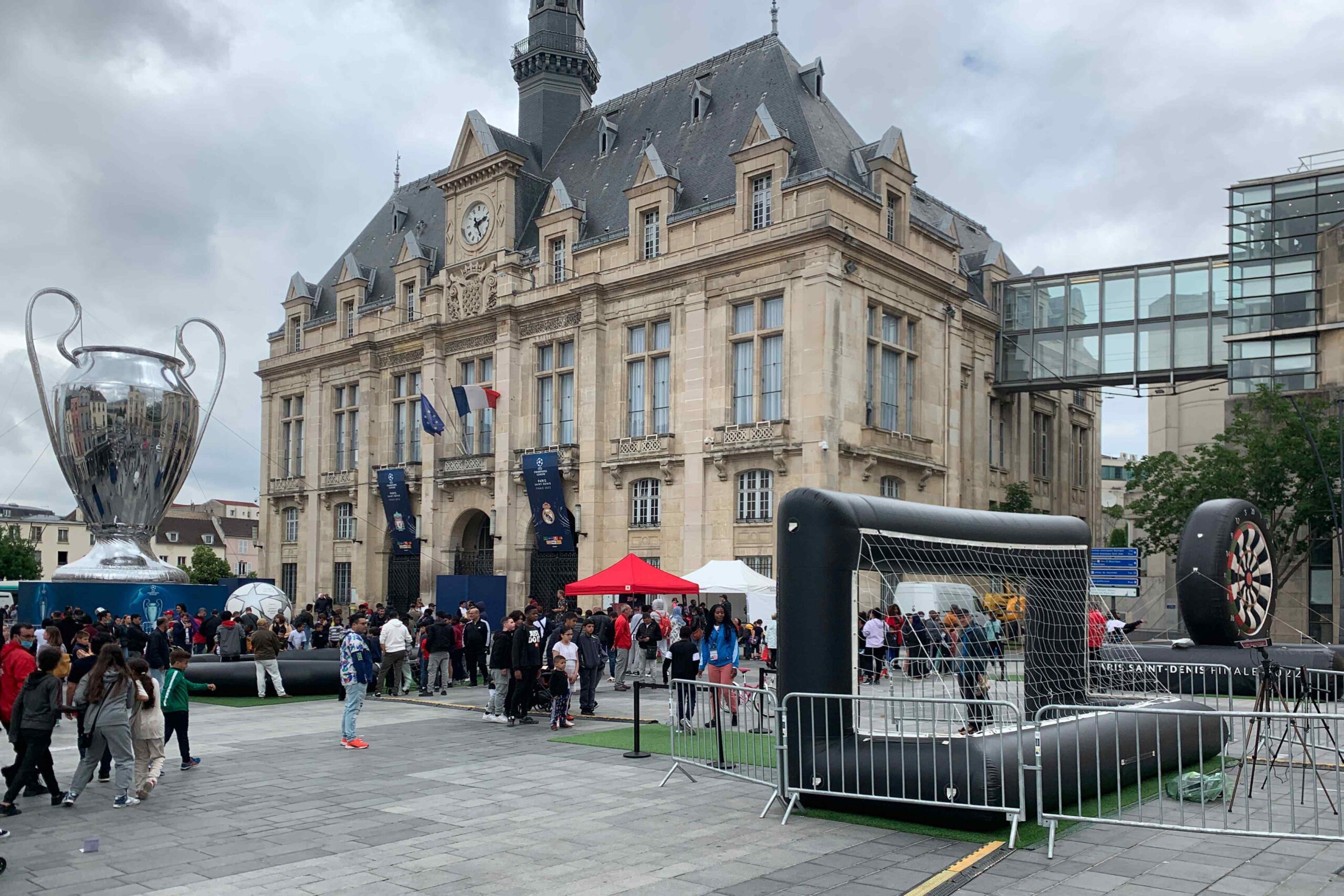 Village finale - Ligue des Champions, Saint-Denis Village finale - Ligue des Champions, Saint-Denis