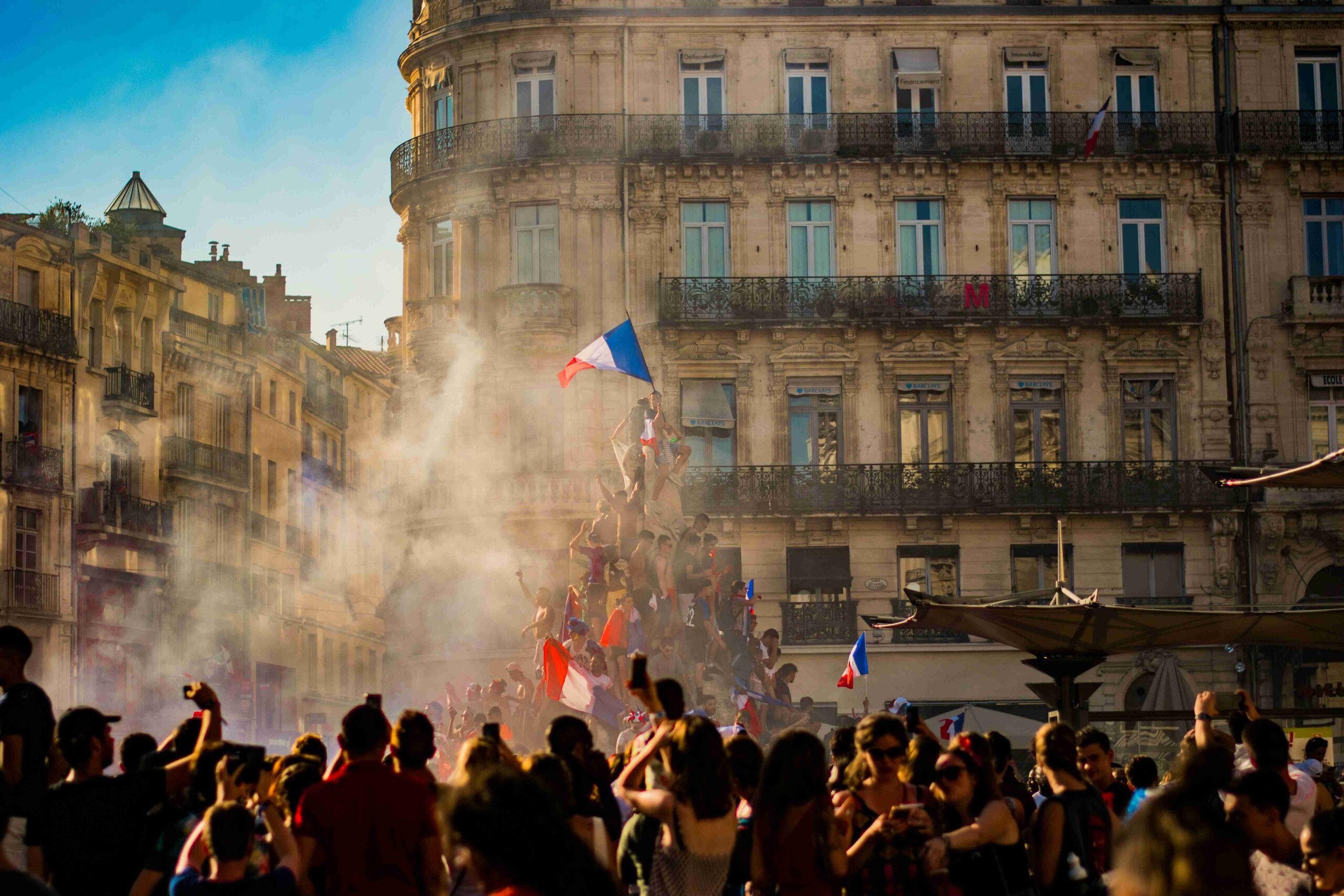 Célébration sportive