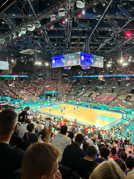 Quart de finale de basket Allemagne / Grèce - 08/2024 Paris 2024